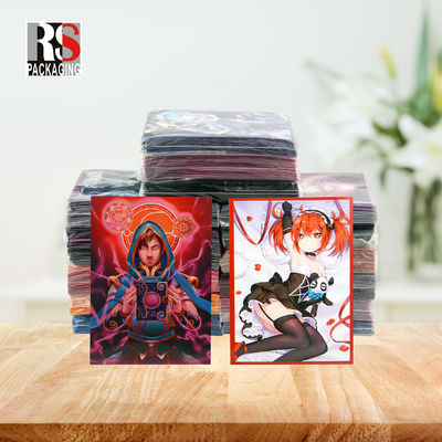 কাস্টম Yugioh এনিমে কার্ড প্রটেক্টর হাতা ম্যাট এমটিজি কার্ড প্রটেক্টর