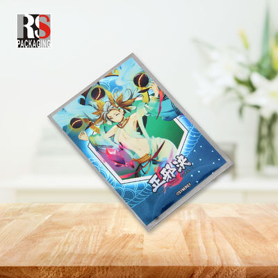 ওপিপি প্লাস্টিক পলি কার্ড স্লিভস হলোগ্রাম লোগো ইউজিওহ কার্ড সুরক্ষা স্লিভস
