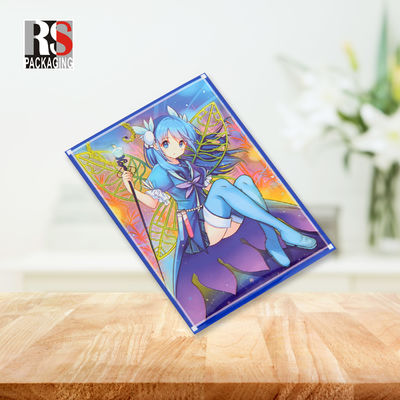 কাস্টম পপকর্ন গেম কার্ড স্লিভস 67x93 পলি অপ অ্যানিম কার্ড সুরক্ষা
