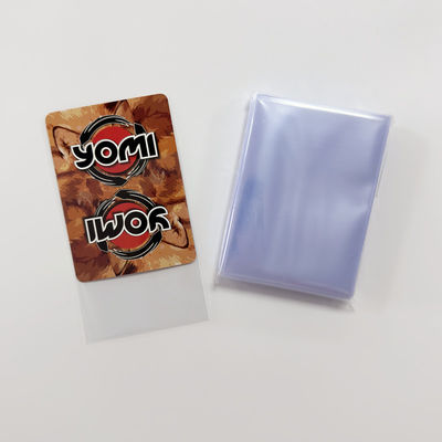 নরম ডাবল লেজার ওয়াটারপ্রুফ টপলোডার 100PCS কাস্টম আর্ট মুদ্রিত স্পোর্ট কার্ড হাতা জন্য