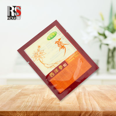 গ্রাভুর প্রিন্টিং মাইলার ল্যামিনেটেড পলি ব্যাগ 3 স্তর পুনরায় সিলযোগ্য চা প্যাকেজিং জন্য