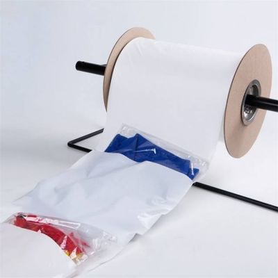 প্যাকেজিংয়ের জন্য রোলে কাস্টম ক্লিয়ার এলডিইপিই অটো ফিল পলি ব্যাগ