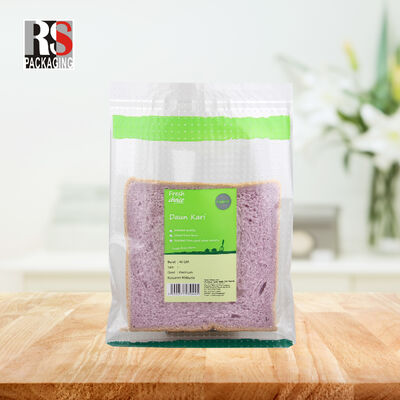 মাইক্রো ছিদ্রযুক্ত তাজা খাদ্য জিপার ব্যাগ ফল সবজি প্যাকেজিং ব্যাগ