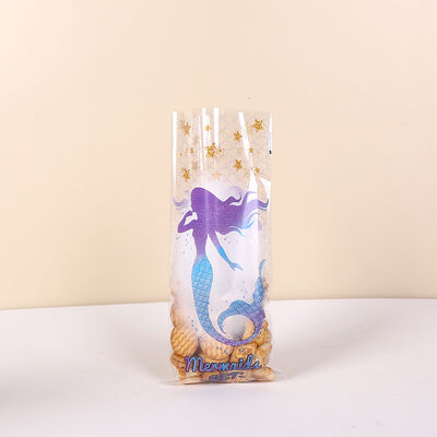 কাস্টম অনন্য নকশা চিকিত্সা ক্রিসমাস হ্যালোইন পার্টি সেলো প্লাস্টিকের ব্যাগ প্রসাধন এবং সঞ্চয় জন্য