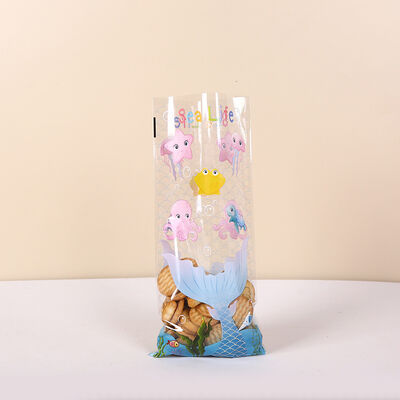 কাস্টম অনন্য নকশা চিকিত্সা ক্রিসমাস হ্যালোইন পার্টি সেলো প্লাস্টিকের ব্যাগ প্রসাধন এবং সঞ্চয় জন্য