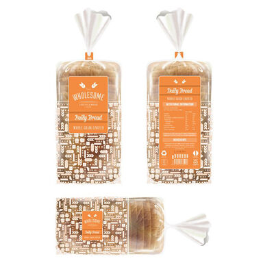 ক্রিসমাস প্রোমোশনাল সেলফান ক্যান্ডি ব্যাগ শীতকালীন তুষারপাত ছুটির দিন ট্রিট ব্যাগ রুটি কুকি ব্যাগ