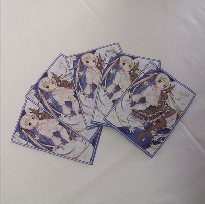 প্রাইভেট কাস্টম প্রিন্টেড অ্যানিমে কার্ড প্রোটেক্টিং স্লিভস কার্ড গেম অ্যাক্সেসরি কাস্টম আর্ট কার্ড স্লিভ