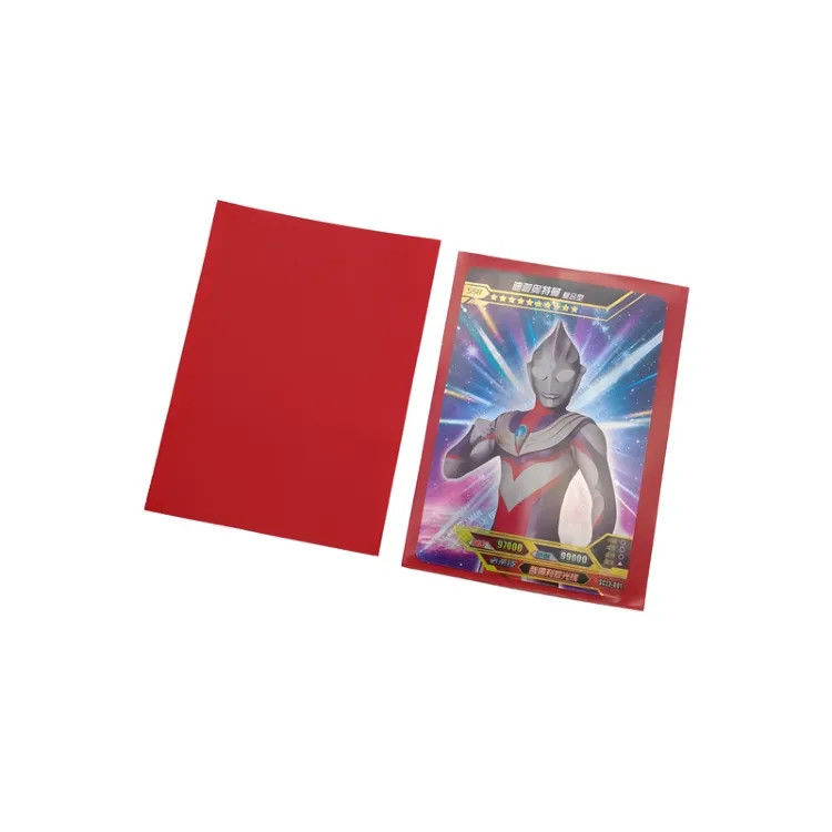 পাইকারি ম্যাজিক ম্যাট রঙ Yugioh ফ্রিজড অ্যালবাম গেম হলোগ্রাফিক ট্রেডিং কার্ড হাতা