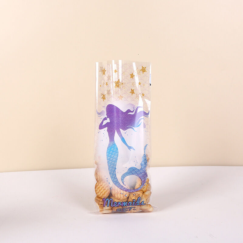 কাস্টম অনন্য নকশা চিকিত্সা ক্রিসমাস হ্যালোইন পার্টি সেলো প্লাস্টিকের ব্যাগ প্রসাধন এবং সঞ্চয় জন্য